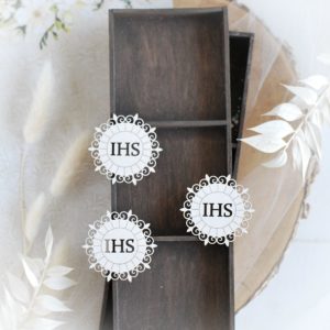 first holy communion set of three host decorative laser cut chipboard elements