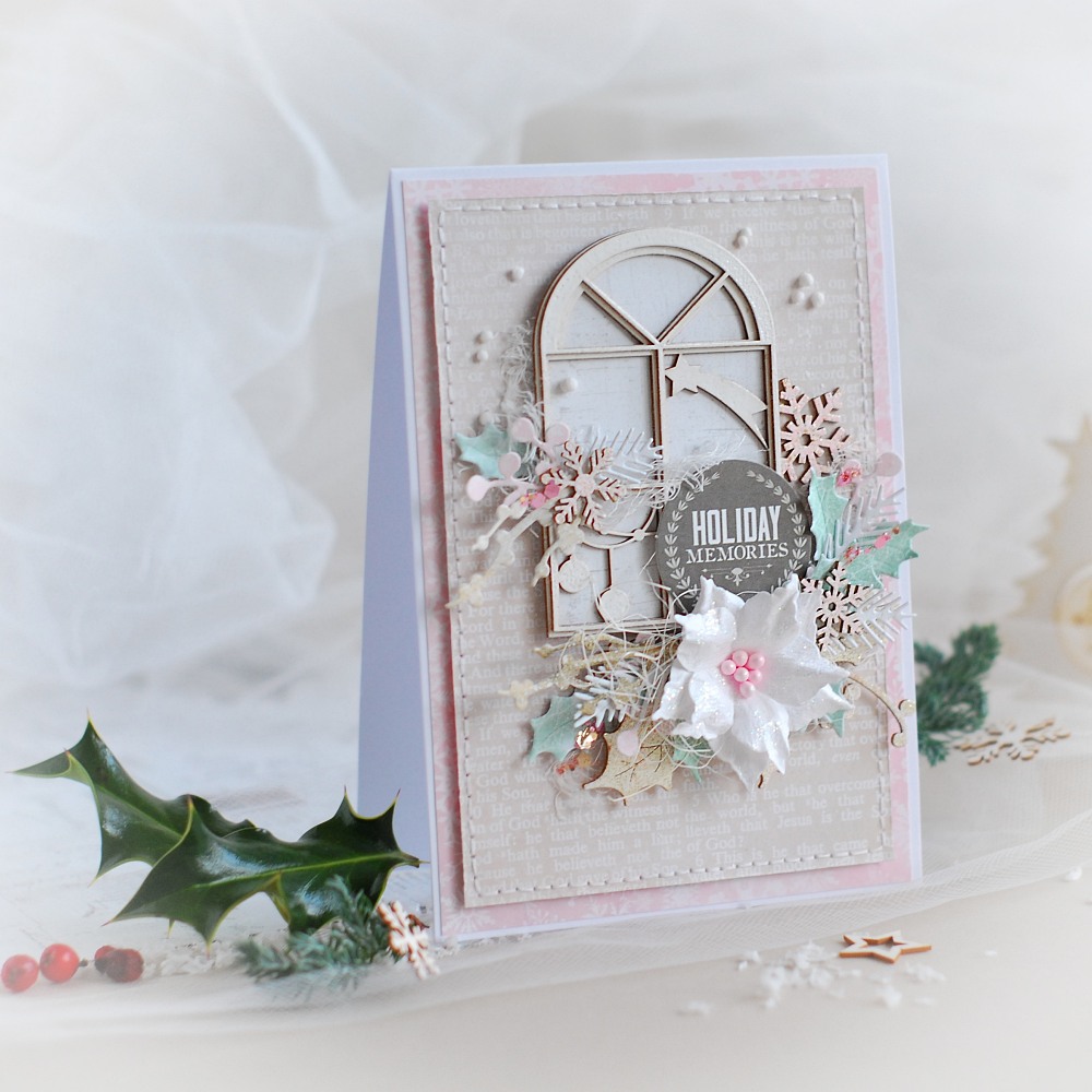Handmade Holiday Memories Christmas card – Bloomar Design