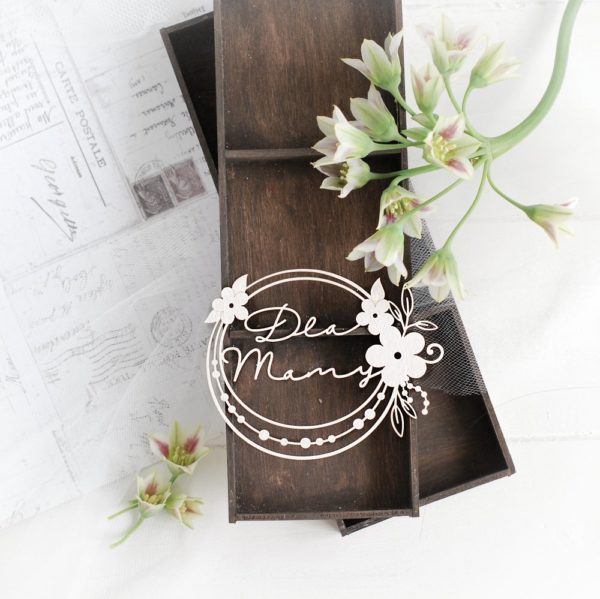 mothers day collection frame dla mamy decorative laser cut chipboard