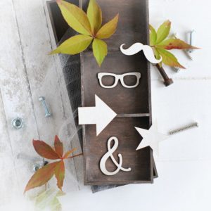 masculine collection set of elements glasses, moustache, star, &, arrow