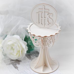 extra large first holy communion decorative laser cut 3d chipboard element