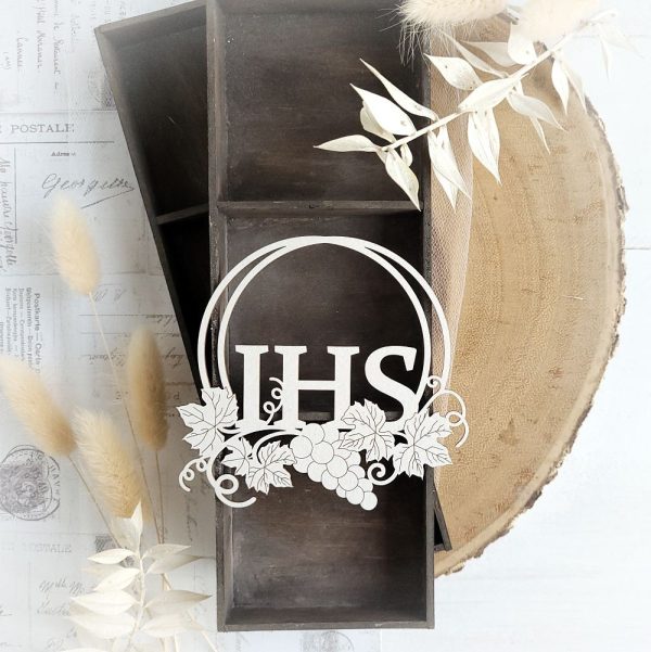 ihs first holy communion chipboard frame