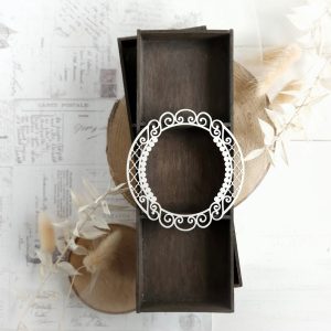 bloomar designs decorative laser cut chipboard frame