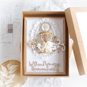 personalised w dniu pierwszej komunii swietej first holy communion card