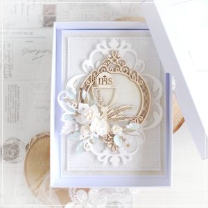 personalised first holy communion card with chalice