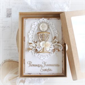 personalised first holy communion card