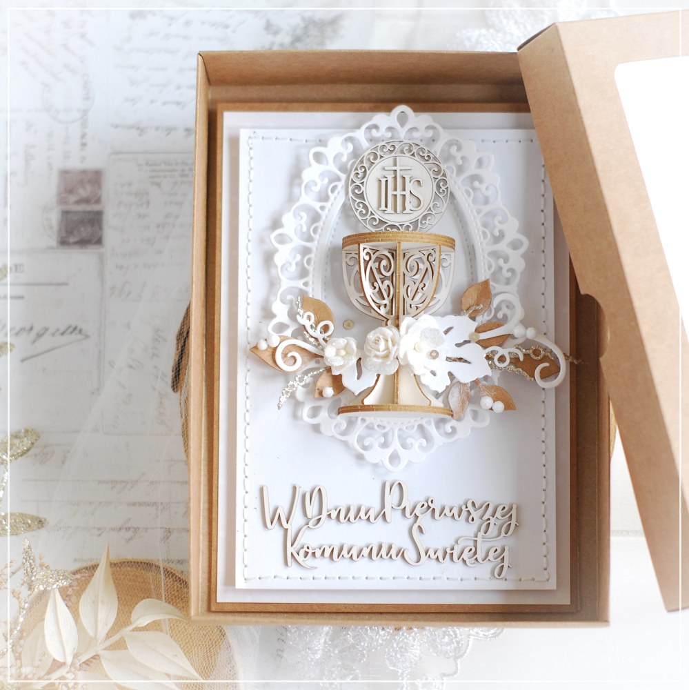 bloomar-desings-handmade-personalised-first-holy-communion-box-in-card-decorated-with-3d-chalice-1c personalised handmade first holy communion card with box and 3d chalice